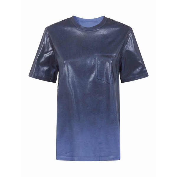 マルタンマルジェラ メンズ プルオーバー トップス Pocket t-shirt Blue