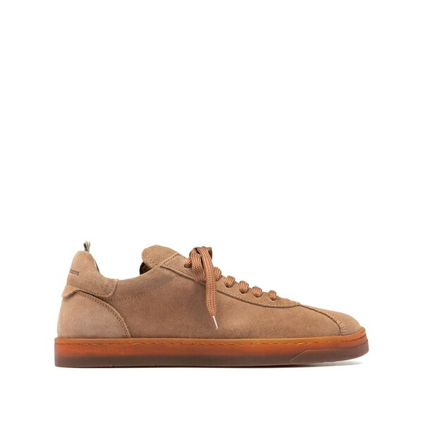 オフィチーネ クリエイティブ レディース スニーカー シューズ Karma suede lace-up sneakers Brown｜asty