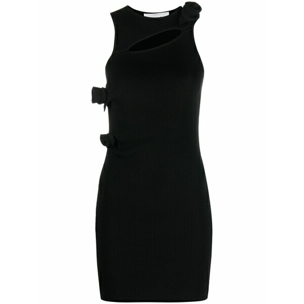 コペルニ レディース 衣裳 トップス Cut-out detail mini dress  Black