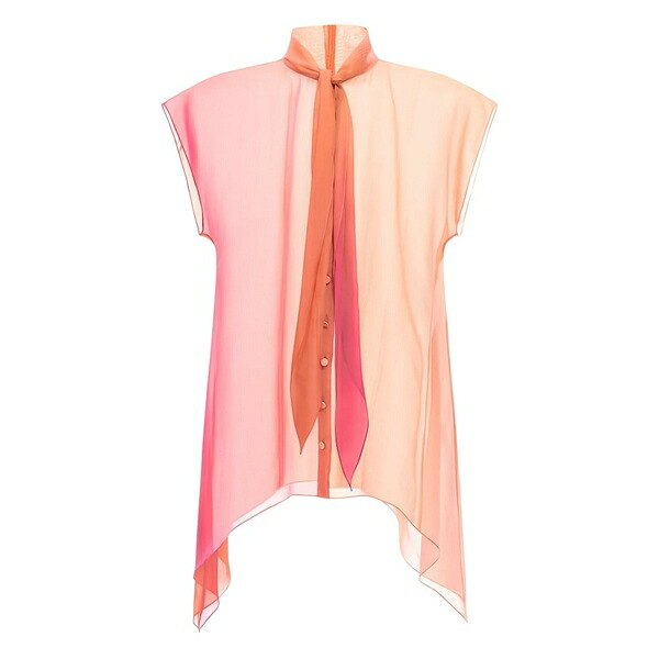 ロベルトカヴァリ レディース ティーシャツ トップス Neck-tie blouse Pink