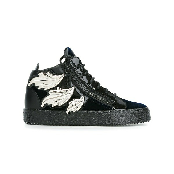 ジュゼッペザノッティ レディース スニーカー シューズ 'cruel' hi-top sneakers Black｜asty