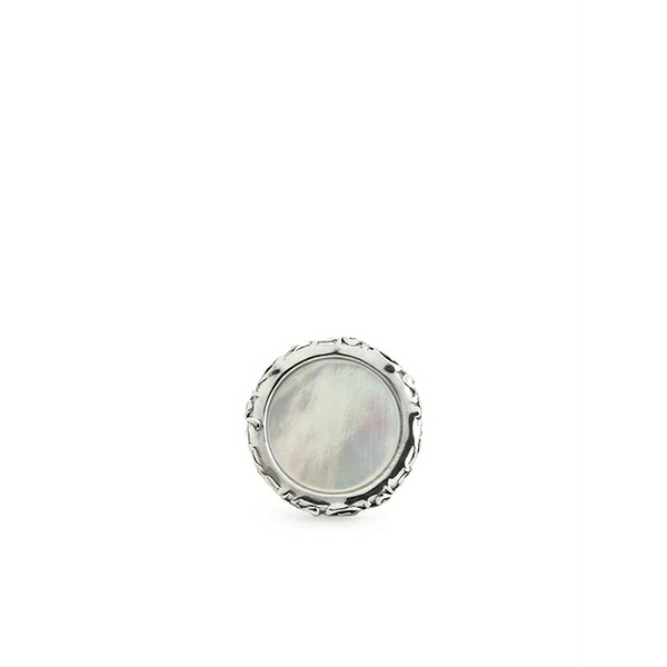 エマニュエレ ビコッキ メンズ ピアス・イヤリング 付属物 Amulet stud earring White