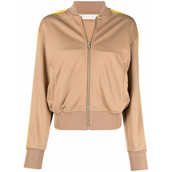 パーム・エンジェルス レディース 上衣＆上衣 アウター Side-stripe track jacket Neutrals