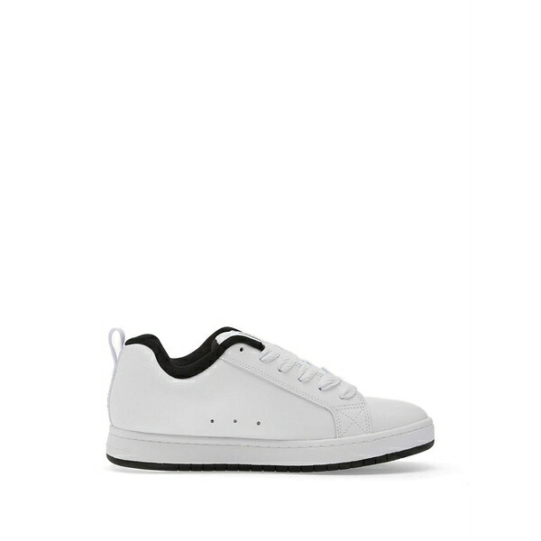 ディーシー メンズ スニーカー シューズ Court graffik lace-up sneakers White