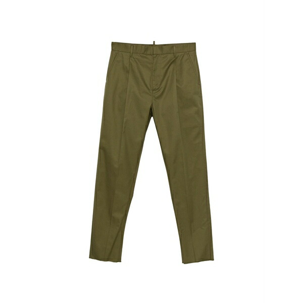 ディースクエアード メンズ 心地よいズボン下 ボトムス Tailored trousers Green