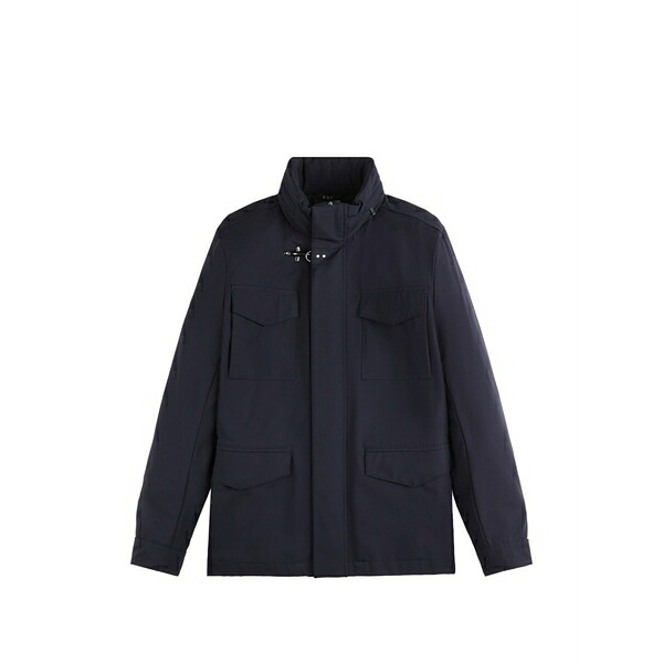 フェイ メンズ 上衣＆上衣 アウター Travel field front-pockets jacket Blue