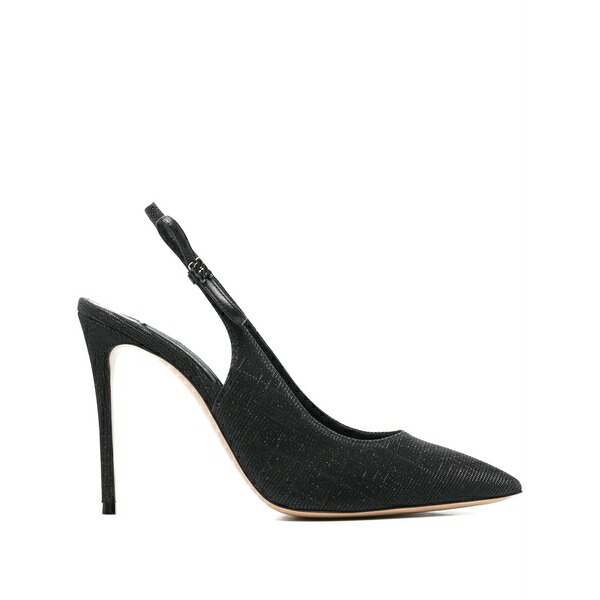 カサディ レディース パンプス シューズ 100粍 slingback pumps Black