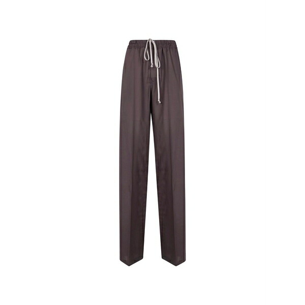 リックオウエンス レディース 心地好いズボン下 ボトムス Flap-pocket trousers Brown