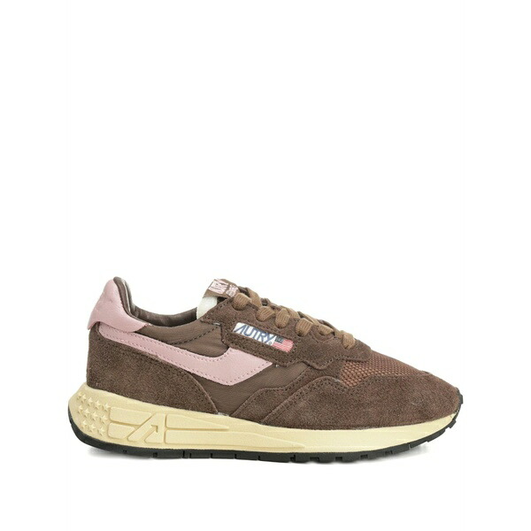 オートリー レディース スニーカー シューズ Reelwind sneakers Brown｜asty
