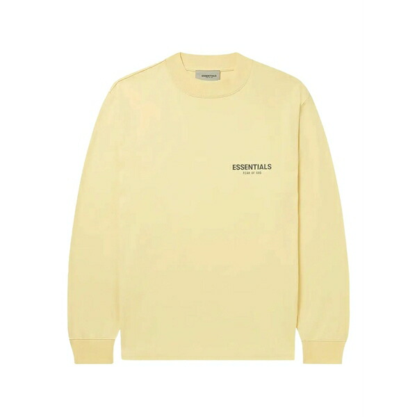 エフオージーエッセンシャルズ メンズ パーカー・スウェットシャツ アウター Logo sweatshirt Yellow