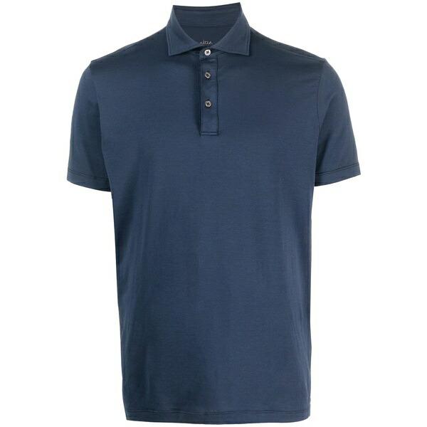 アルテア メンズ スポーツシャツ トップス Short-sleeve polo shirt Blue