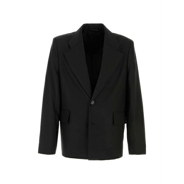 空想科学小説アール メンズ 上衣＆上衣 アウター Amare blazer Black