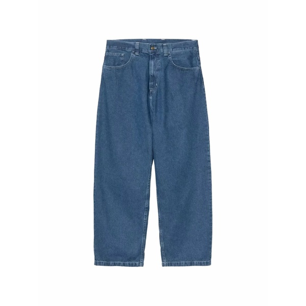 鉄道車両ハート型 レディース ジーンズズボン下 ボトムス Brandon patch jeans Blue