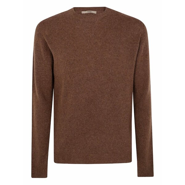 ノール メンズ 編み物\u0026プルオーバー アウター Crew-neck sweater Brown
