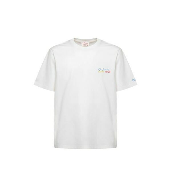 エムシーツーセイントバース メンズ ティーシャツ トップス Delmar graphic-print t-shirt White
