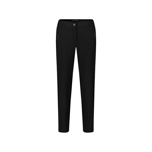 ベティーバークレイ レディース 心地好いズボン下 ボトムス Zip-pocket trousers Black