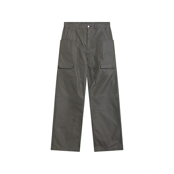 リックオウエンス メンズ 心地よいズボン下 ボトムス Drkshdw mid-rise cargo trousers Grey