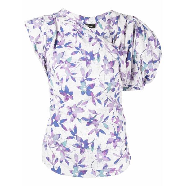 イザベル マラン レディース シャツ トップス Madinea floral-print blouse Purple｜asty
