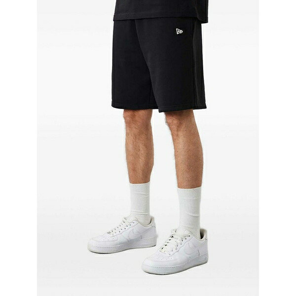 ニュー内鰓 メンズ 心地よいズボン下 ボトムス Logo-detail shorts Black