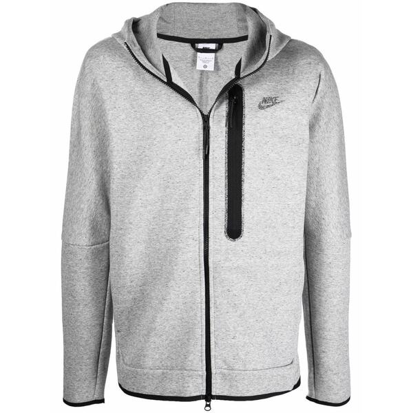 ナイキ メンズ パーカー・スウェットシャツ アウター Tech fleece zip-up hoodie Grey