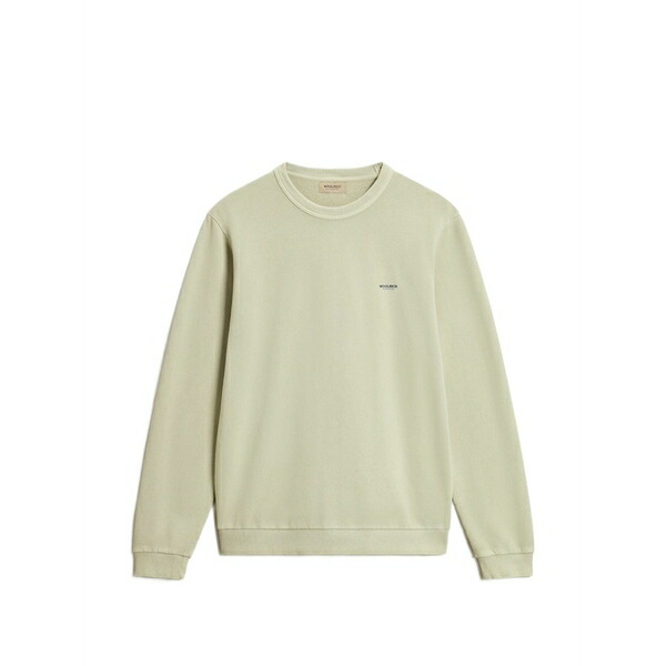 羊毛 一財産 メンズ パーカー・スウェットシャツ アウター Garment-dyed logo-print sweater Neutrals