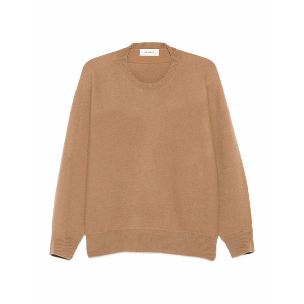 リサ・ヤン レディース 編み物\u0026プルオーバー アウター Haily crew-neck sweater Brown