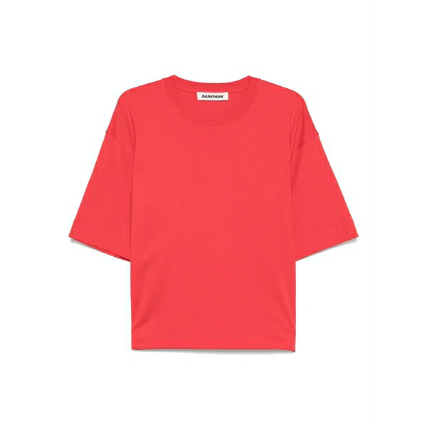 靉靆たる運動場 レディース ティーシャツ トップス Smith t-shirt Red