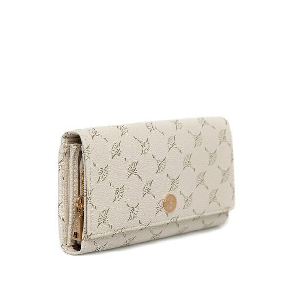 ジョープ レディース 紙入れ 付属品 Floral-print zip-around wallet Neutrals
