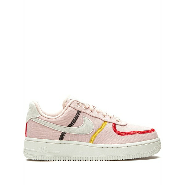 ナイキ レディース スニーカー シューズ Air force 1 \"07 lx \""stitched canvas - silt red\"" sneakers Pink"