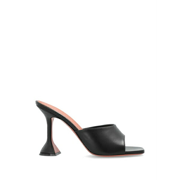アミナモアディ レディース サンダル シューズ Lupita leather sandals Black