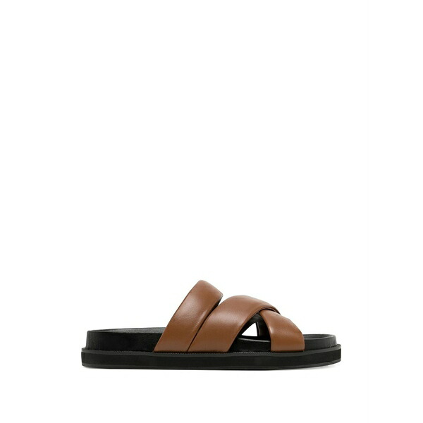 センソー レディース サンダル シューズ Nico leather sandals  Brown