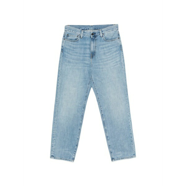 鉄道車両ハート型 メンズ ジーンズズボン下 ボトムス Aaron jeans Blue