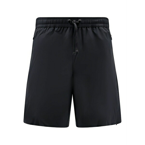 エムシーツーセイントバース メンズ 心地よいズボン下 ボトムス Drawstring-waist swim shorts  Black