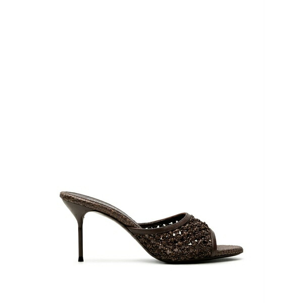 光の都市一つ星の州 レディース サンダル シューズ 70粍 lidia heeled sandals Brown