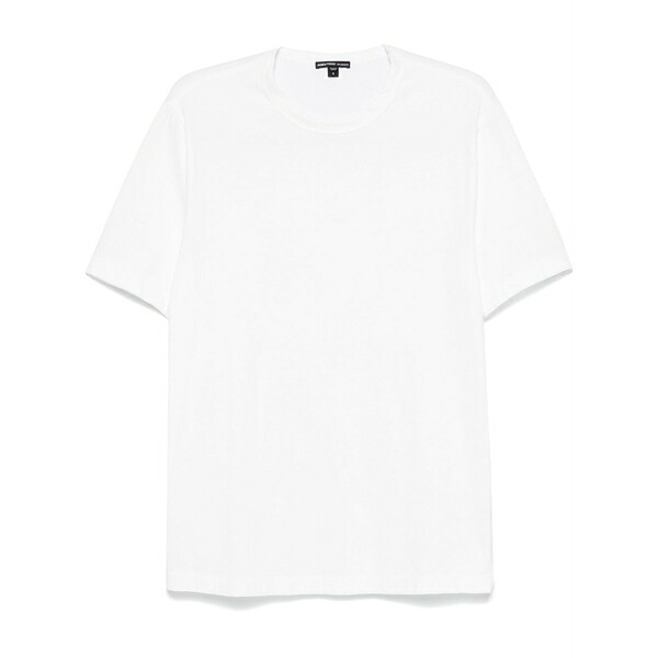 ジェームス 金入れ メンズ ティーシャツ トップス Jersey crew-neck t-shirt White