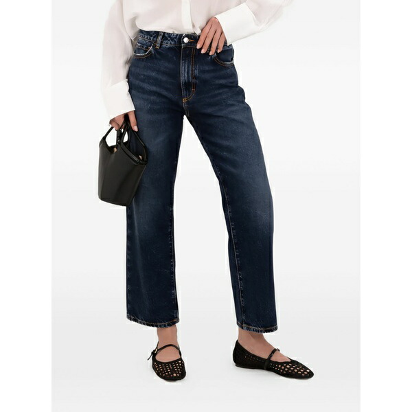 アイコン ジーンズ レディース ジーンズズボン下 ボトムス Jill straight-leg jeans Blue