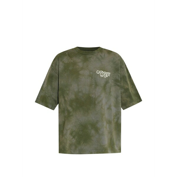鉄道車両ハート形 メンズ ティーシャツ トップス Radiate t-shirt Green