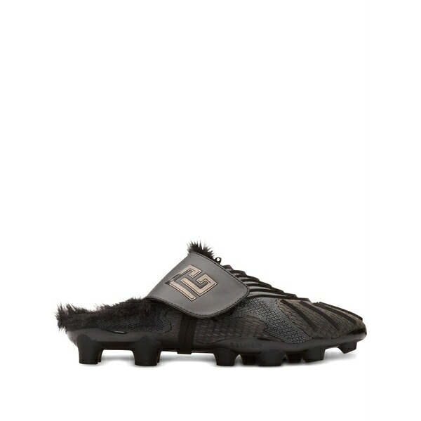 バルマン メンズ サンダル シューズ Half time slippers Black