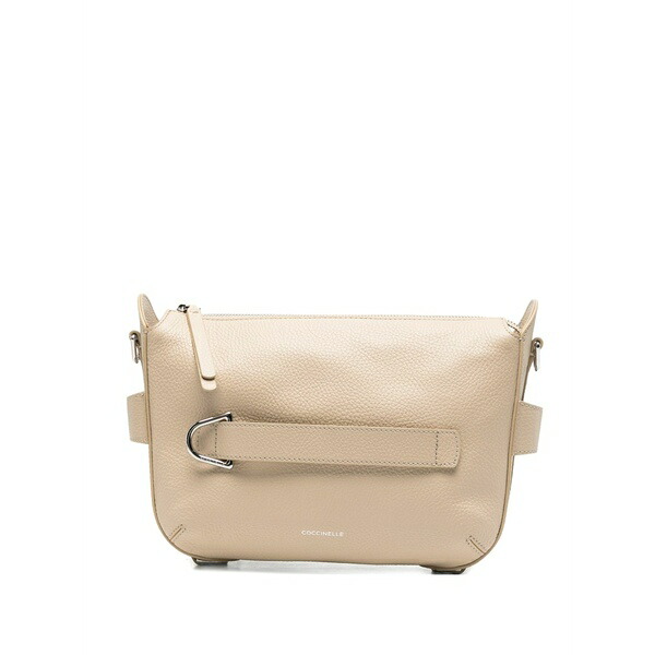 コチネレ レディース ショルダーバッグ 御徒面子 Logo-print shoulder bag Neutrals