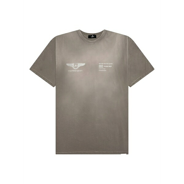 リプレゼント メンズ Tシャツ トップス team rep t-shirt Brown|asty