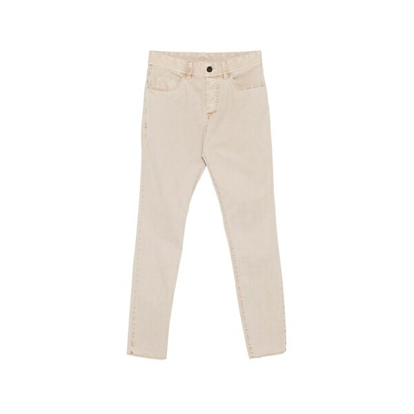 ジェームス 蝦蟇口 メンズ 心地好いズボン下 ボトムス Brushed twill five-pocket trousers Neutrals