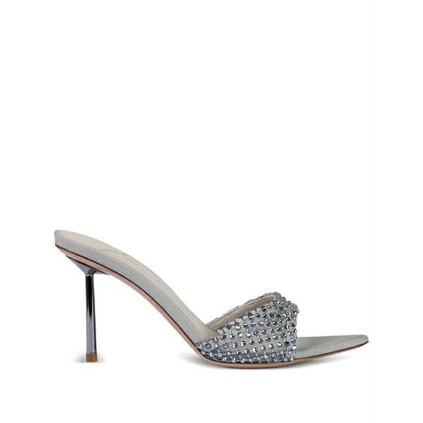 ル シラ レディース サンダル シューズ 80粍 gilda embellished sandals Grey