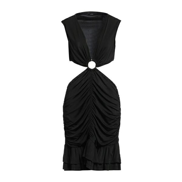 【送料無料】 ロベルトカヴァリ レディース ワンピース トップス Mini dresses Black