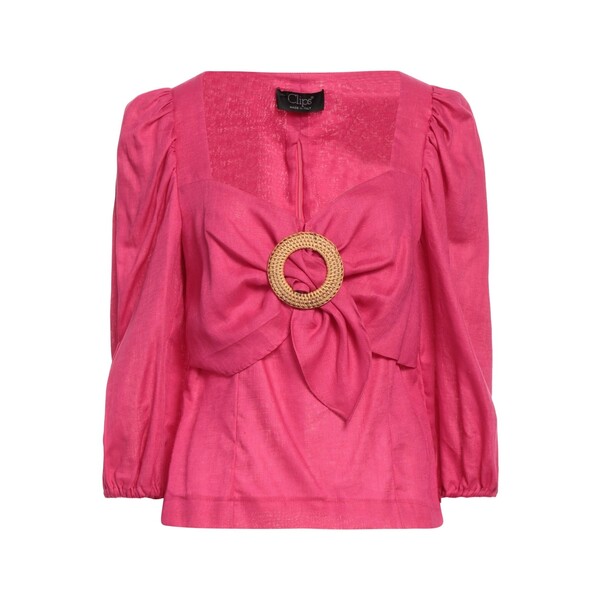 【送料無料】 クリップス レディース Tシャツ トップス Tops Pink