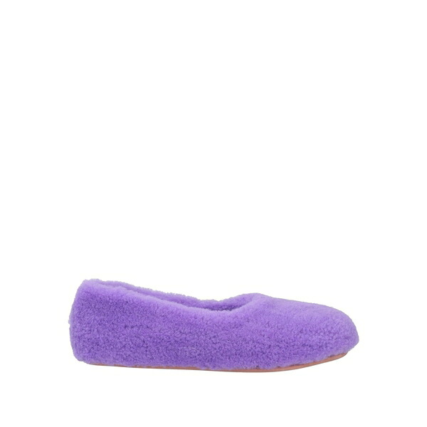 【送料無料】 アミナモアディ レディース スリッポン・ローファー シューズ Loafers Purple