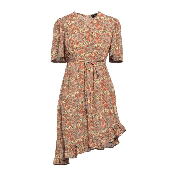 【送料無料】 ヴァネッサ スコット レディース ワンピース トップス Mini dresses Beige