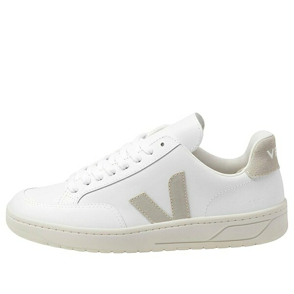 VEJA ヴェジャ メンズ スニーカー 【Veja V-12 Leather \u0027Extra White Sable\u0027 XD0202335A】  大きさ US_7(25.0糎)