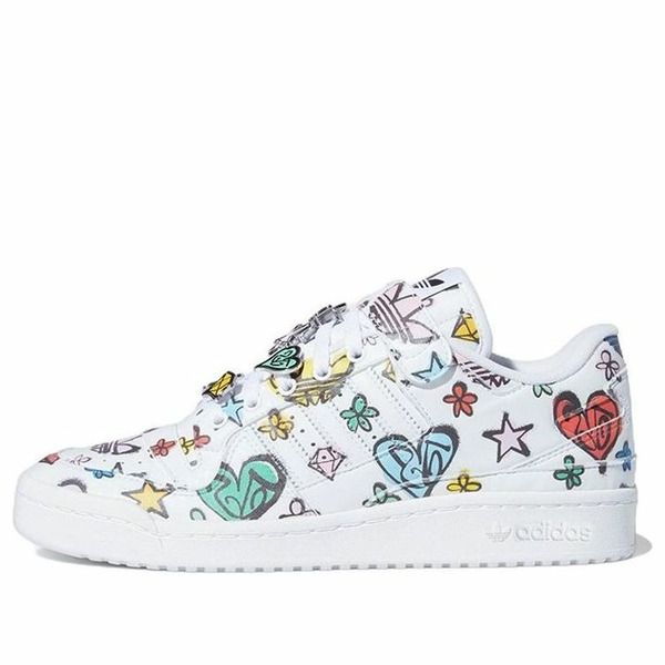 adidas アディダス メンズ スニーカー 討論会 【adidas Jeremy Scott x Forum 84 Low \u0027Monogram\u0027 GX9668】  大きさ US_11.5(29.5糎)