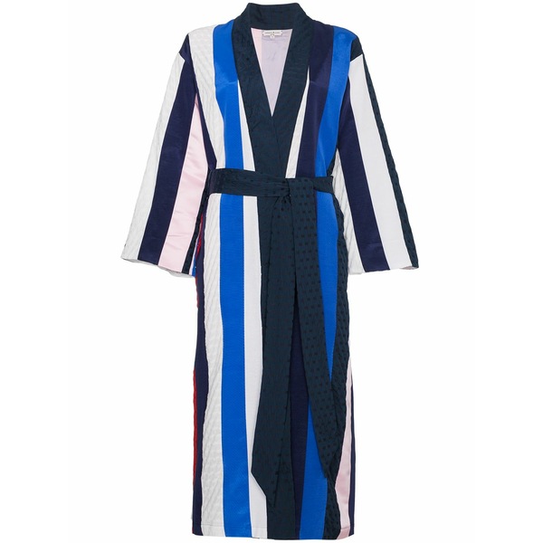 ナターシャジンコ レディース 上衣＆上衣 アウター Striped MIDI robe Multicolour