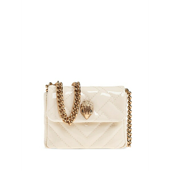 カートジェイガーロンドン レディース ショルダーバッグ 御徒面子 Nano kensington quilted cross body bag Neutrals